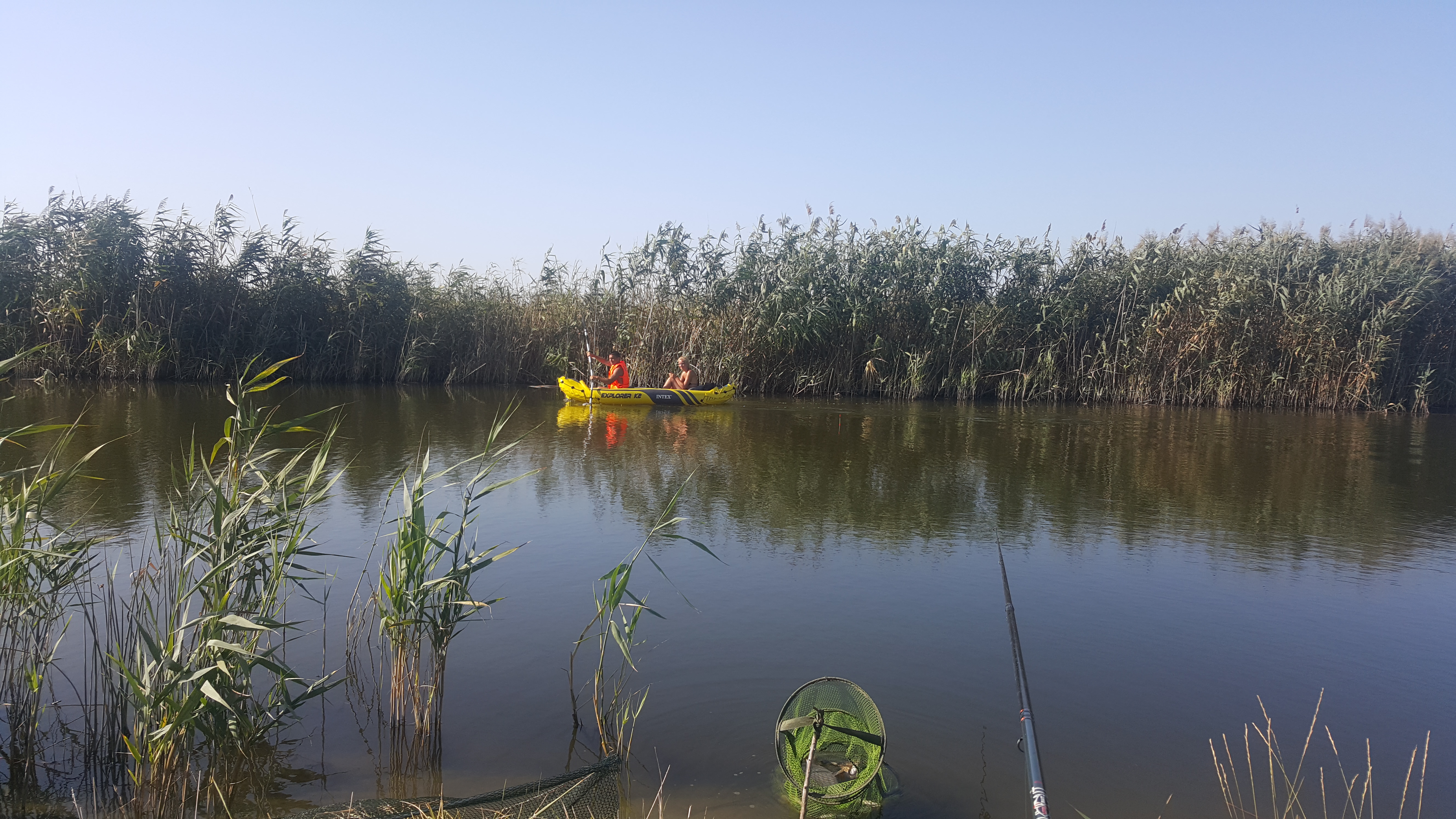 Plimbare cu caiacul la Ciotica - Delta Dunarii